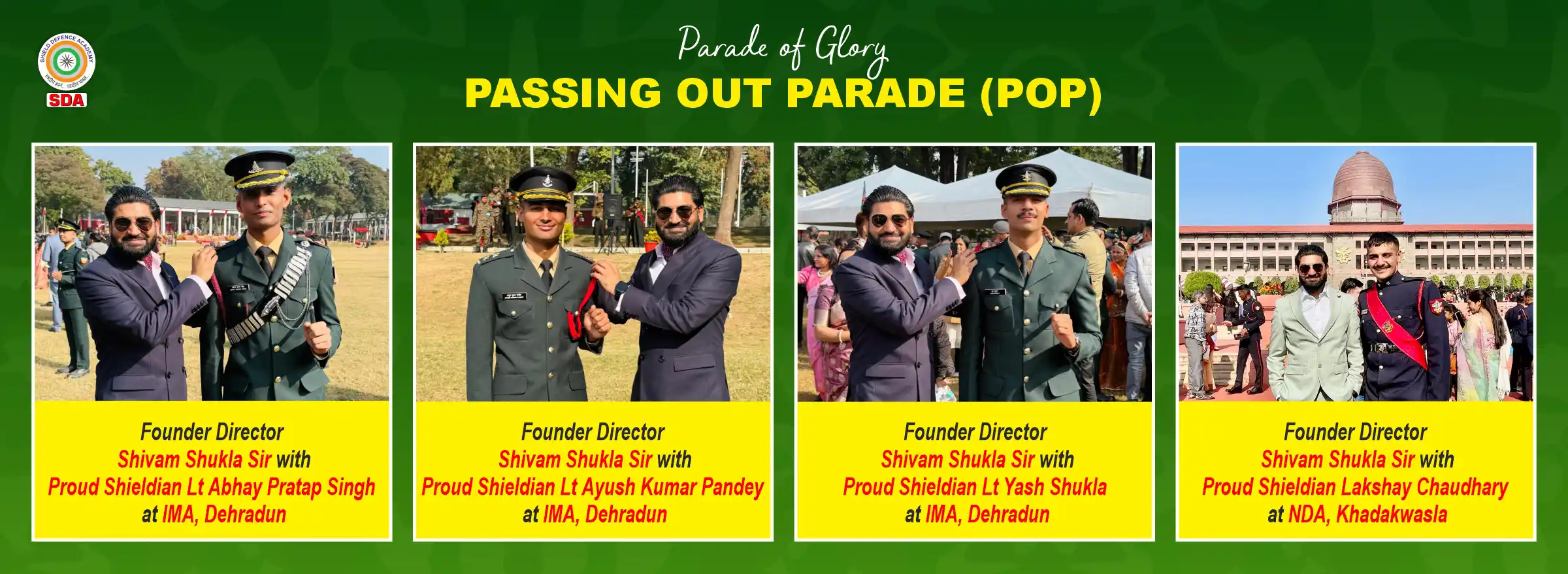 POP moments with NDA officers